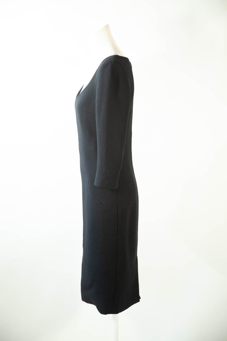 Black Dolce and Gabbana black dress For Sale