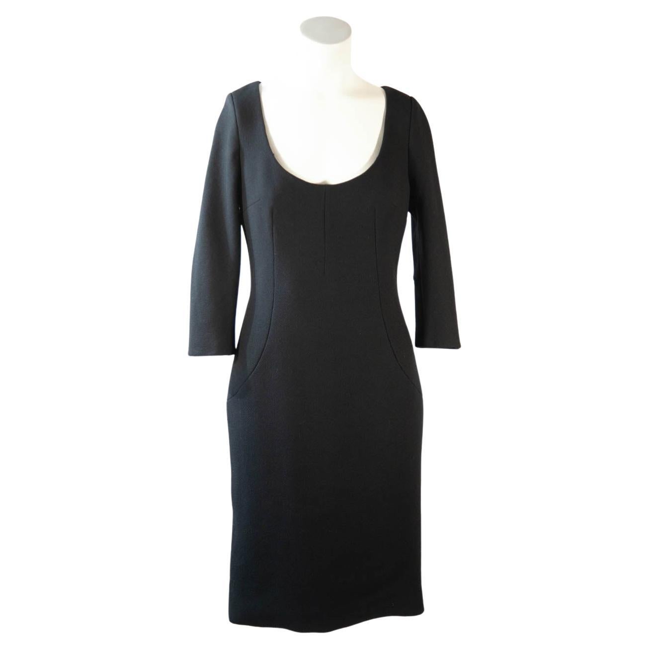 Dolce and Gabbana black dress For Sale