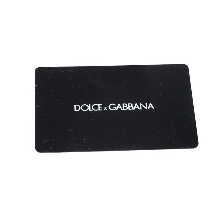 Dolce and Gabbana Black Leather Rosaria Box Top Handle Bag For Sale at ...