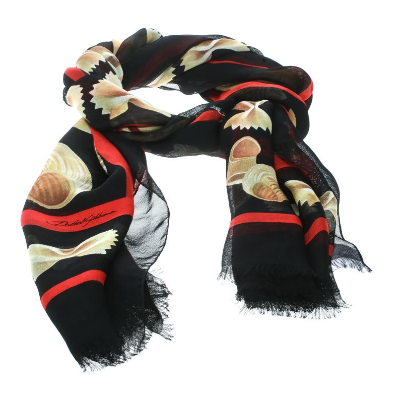 d&g silk scarf