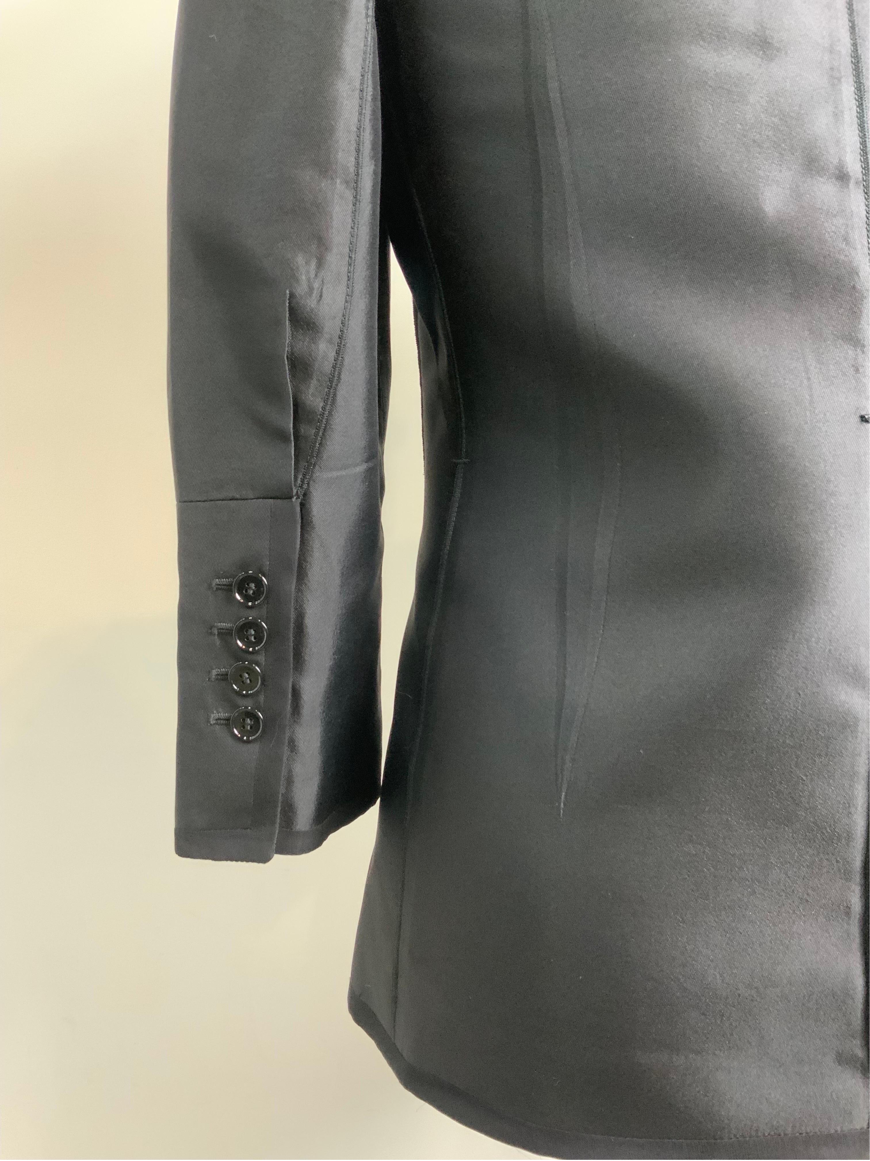 Dolce and Gabbana Black Skirt + jacket Suit For Sale 2
