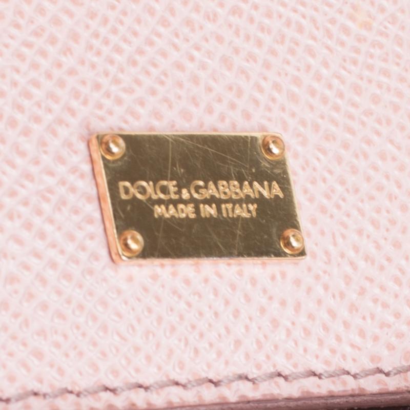 pink dolce and gabbana bag