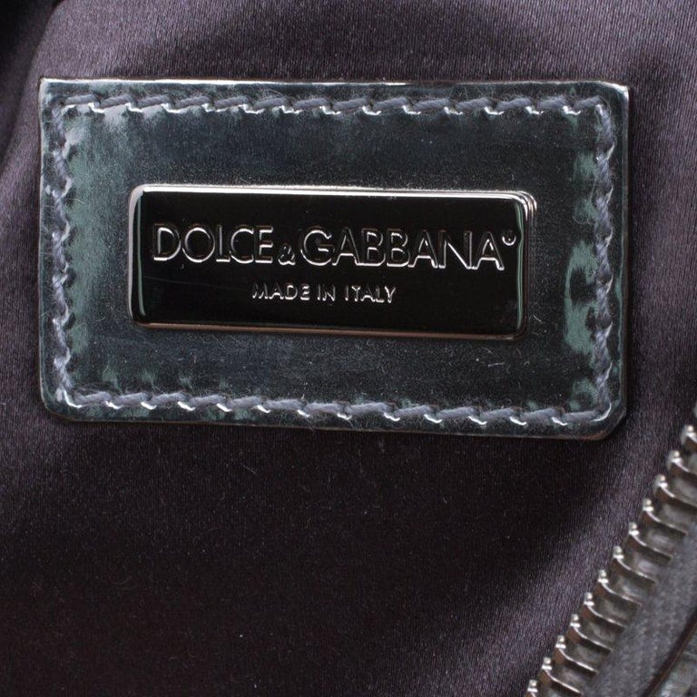 Dolce and Gabbana Brown Leopard Print Calf Hair Bag For Sale at 1stDibs