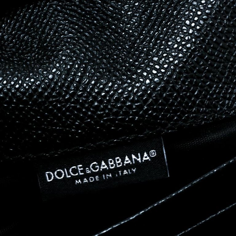 Dolce & Gabbana Black Brown Exotic Leather Men Continental Clutch Wallet main image 0