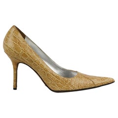 Dolce And Gabbana Crocodile Pumps Eu 39 Uk 6 Us 9