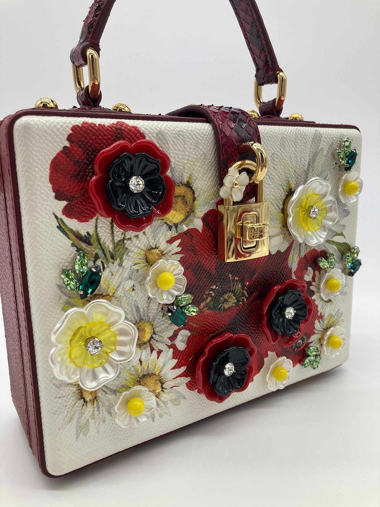 Dolce and Gabbana Dauphine Box Bag  For Sale 1