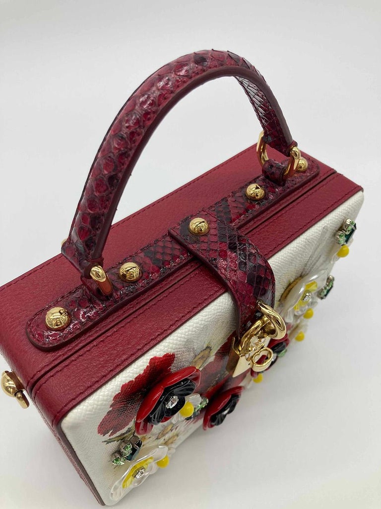 Dolce and Gabbana Dauphine Box Bag  For Sale 4