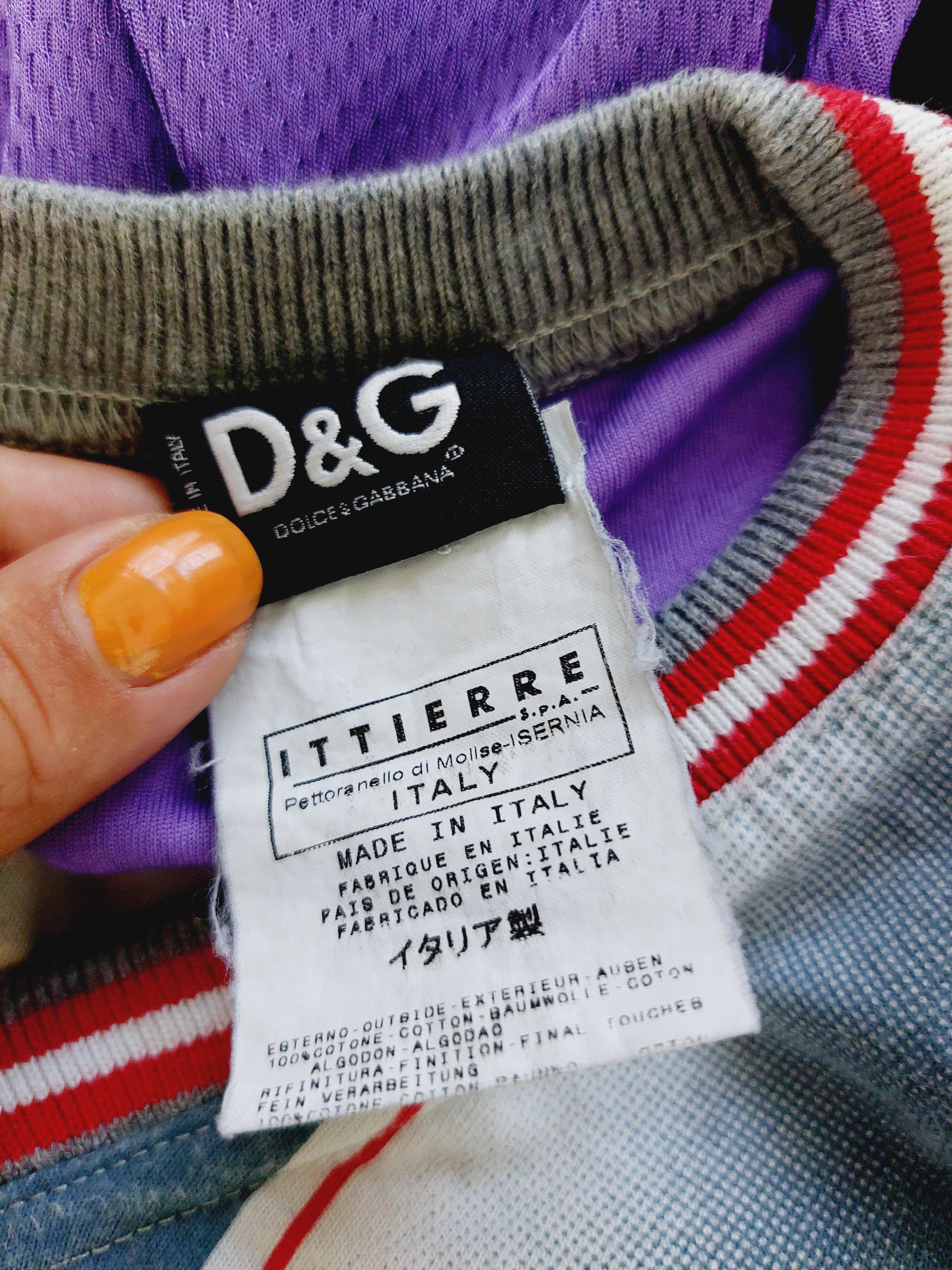 Dolce and Gabbana D&G Football Championship Napolina Magica  T-Shirt Tank Top 6