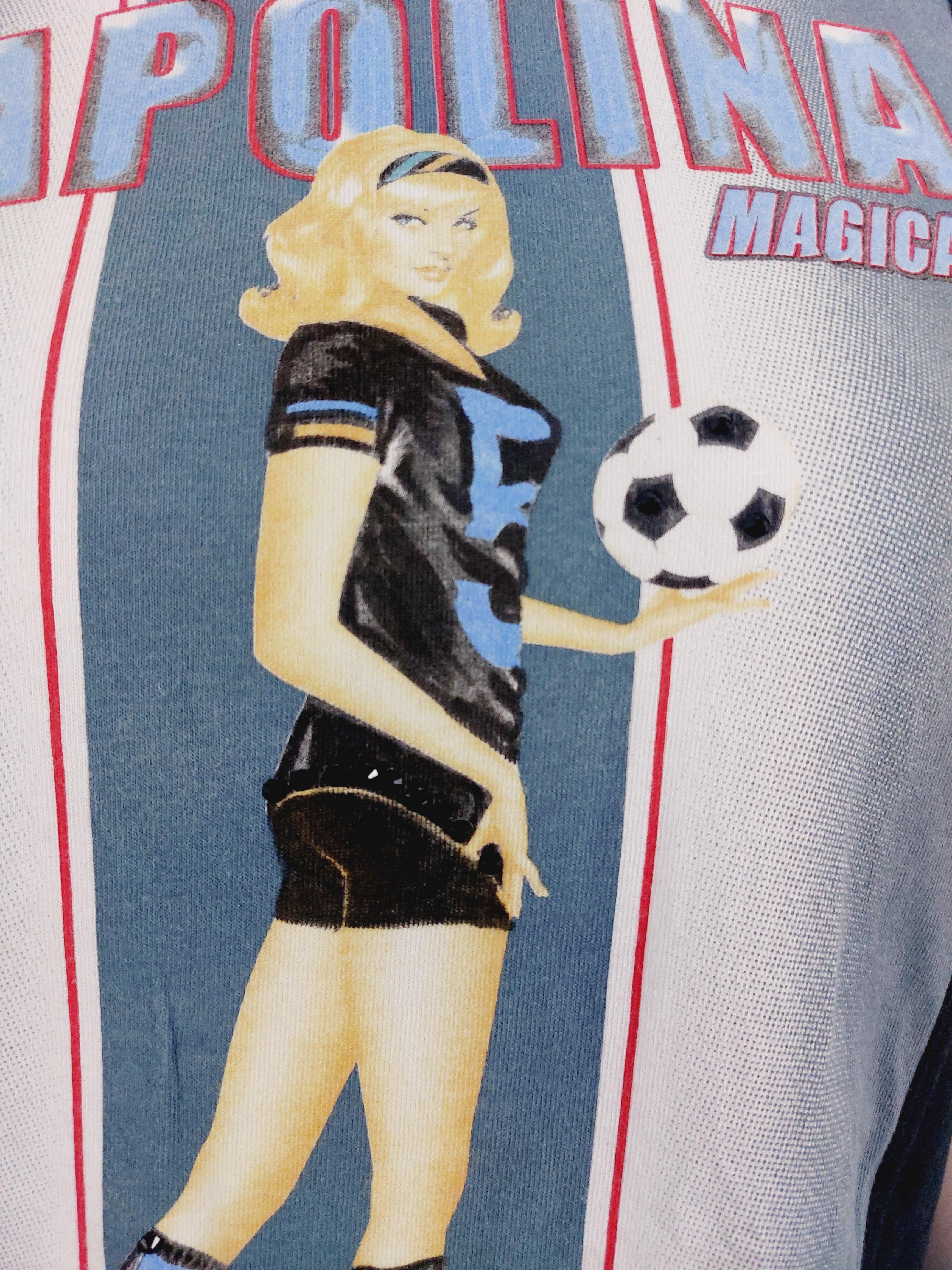 Women's Dolce and Gabbana D&G Football Championship Napolina Magica  T-Shirt Tank Top