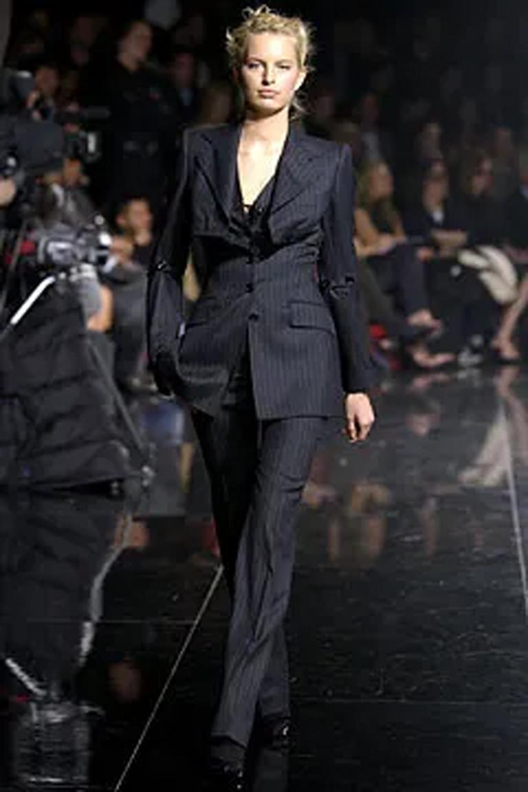 Dolce and Gabbana, veste boutonnée, automne 2003 en vente 4