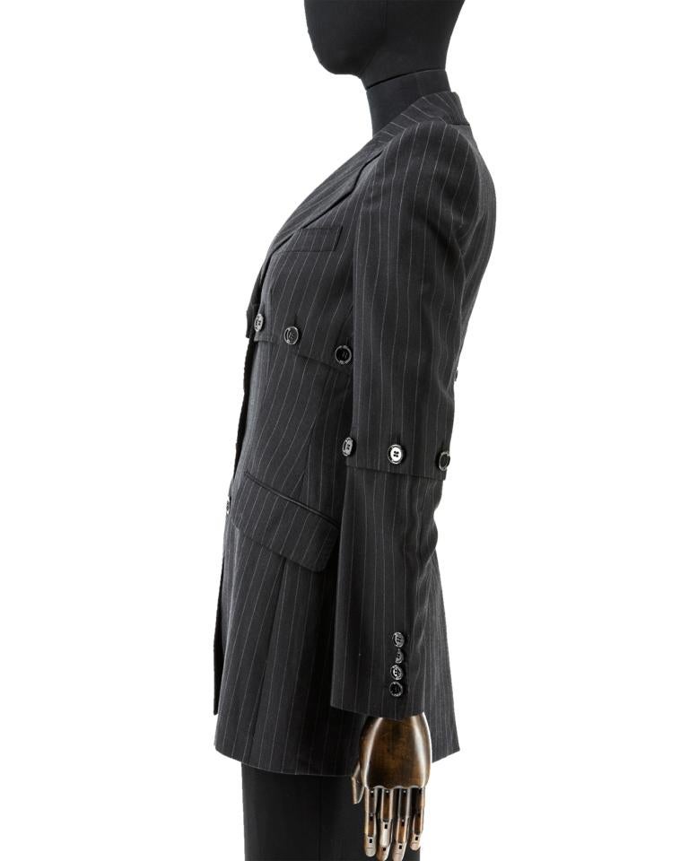 Dolce and Gabbana Fall 2003 Button Jacket For Sale at 1stDibs