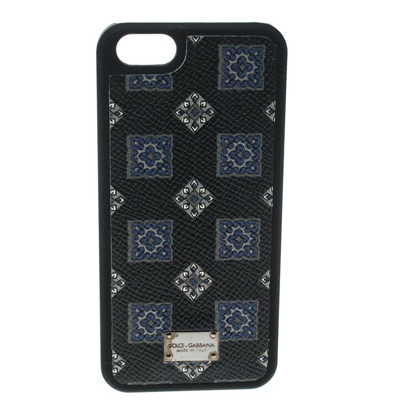 Black Dolce and Gabbana Green Gift Box Set (Card Holder, iPhone 5 Case and Key Holder)