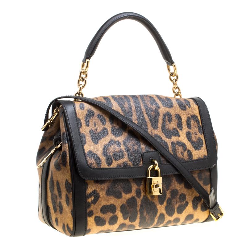 dolce and gabbana leopard bag