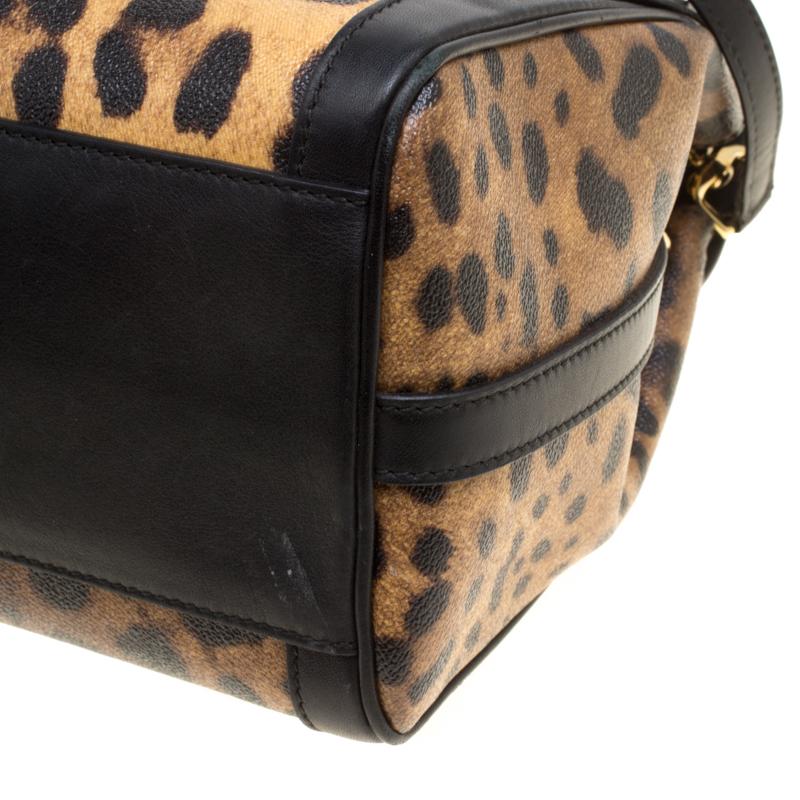 d&g leopard print bag