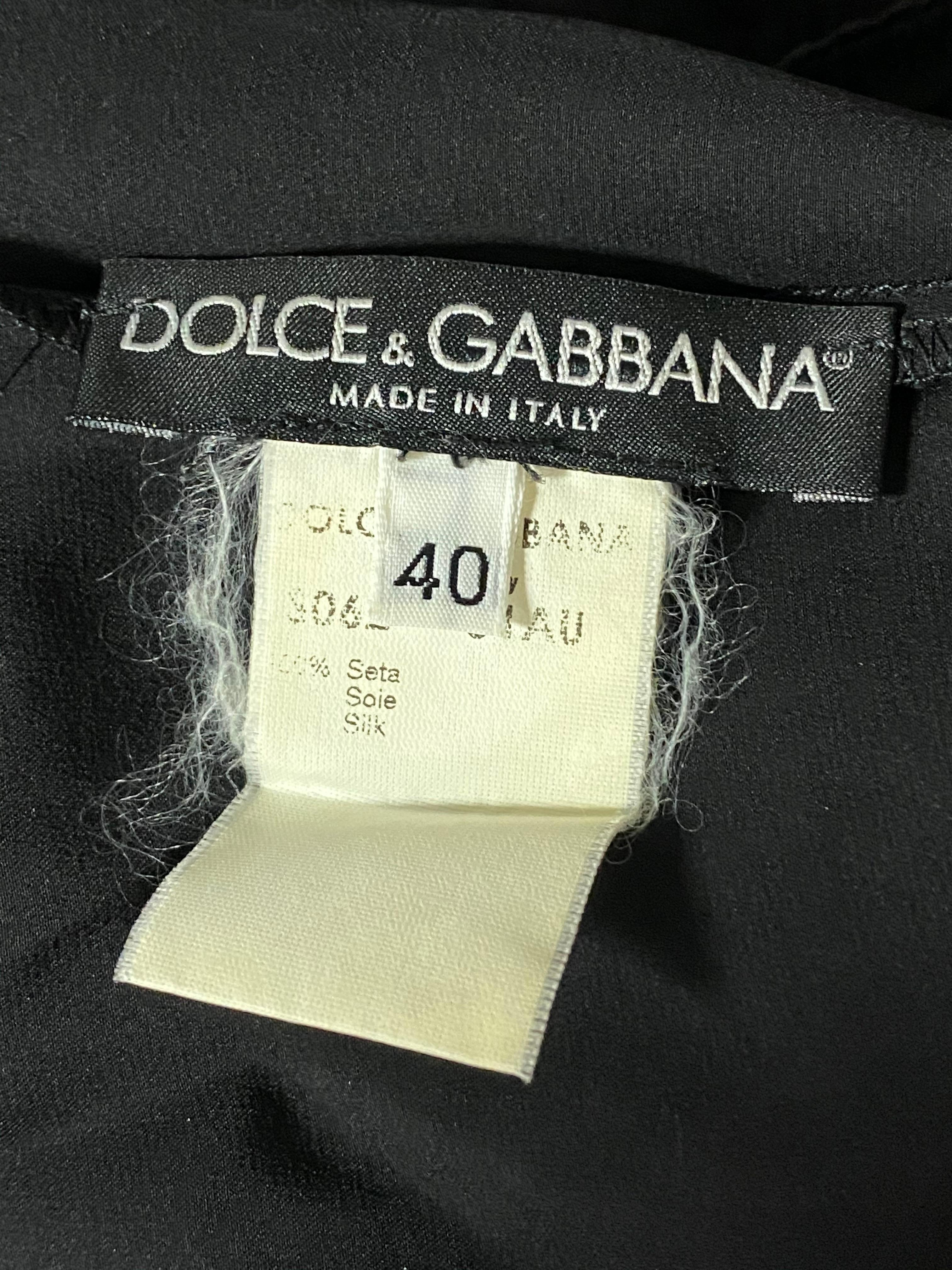 Dolce and Gabbana Leopard Slip Midi Dress Size 40 9