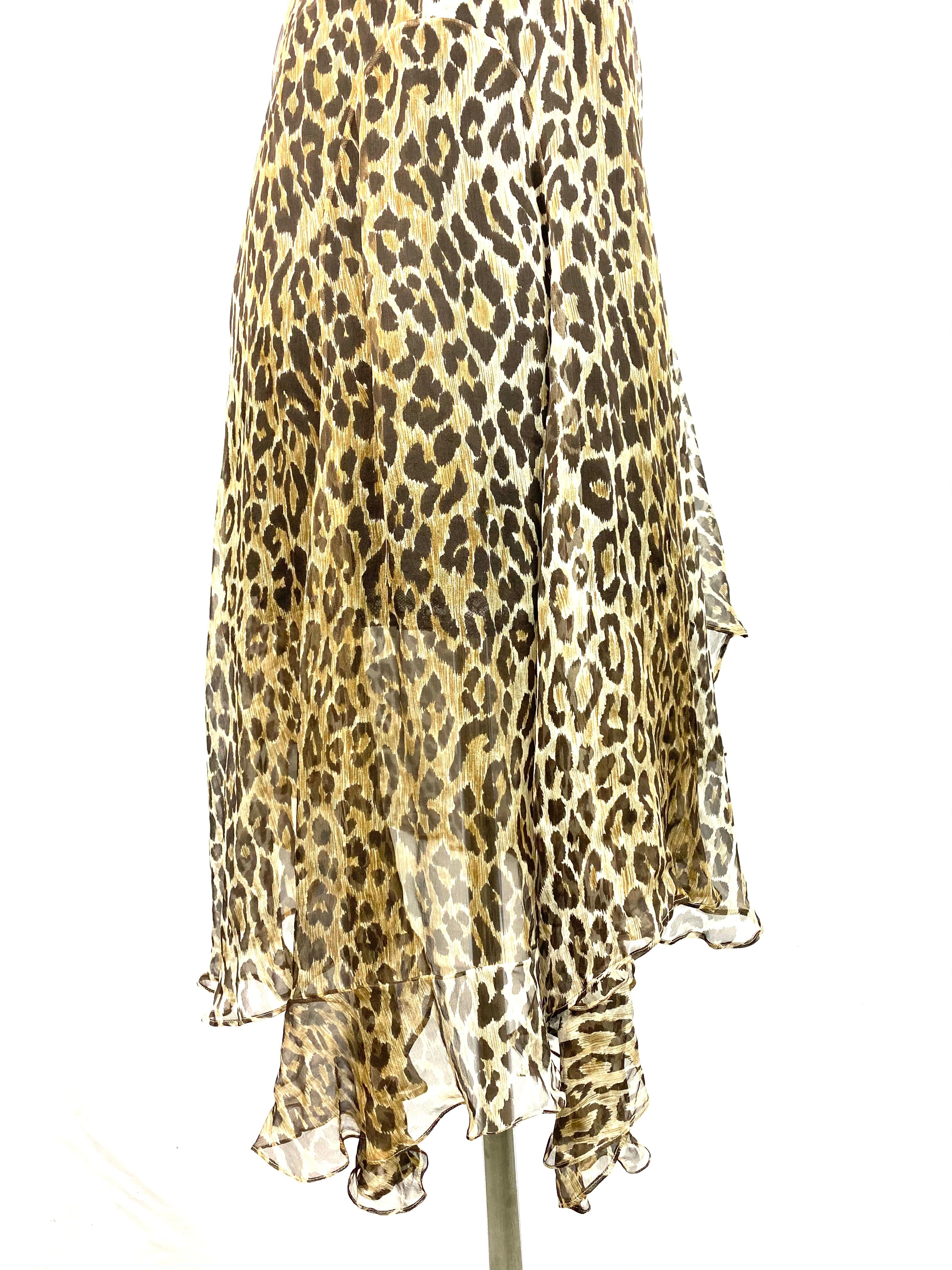 dolce gabbana leopard dress