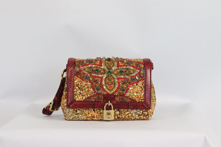 Dolce & Gabbana 'Miss Sicily' Embellished Shoulder Bag
