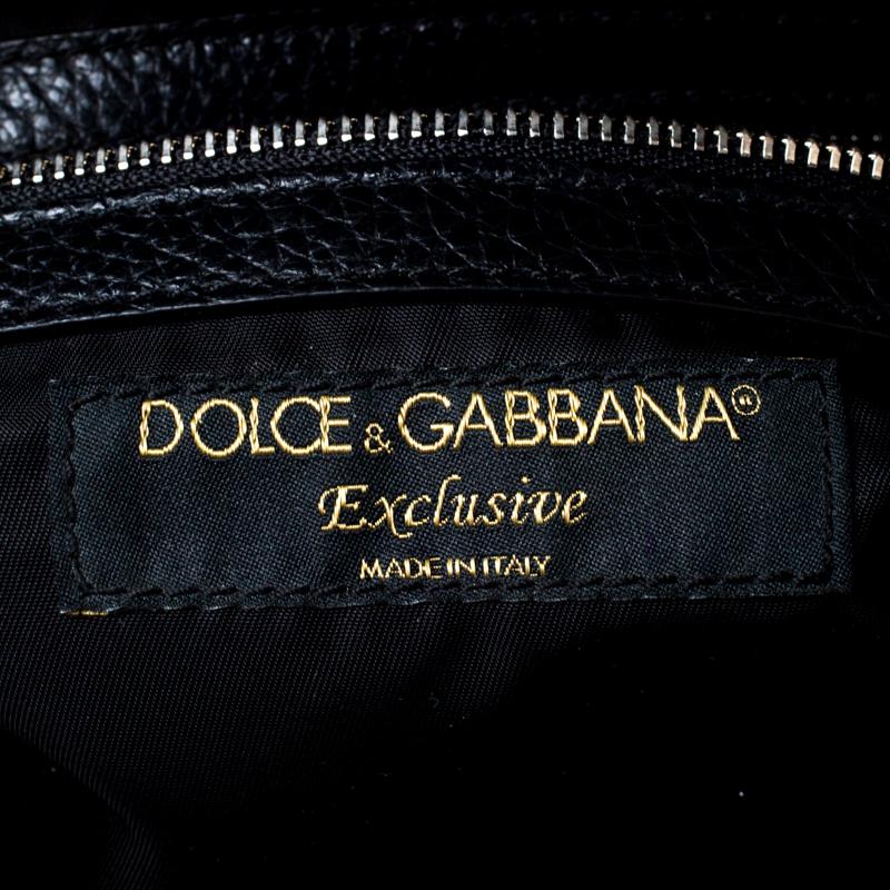 Beige Dolce and Gabbana Multicolor Graffiti Printed Nylon Wash Bag