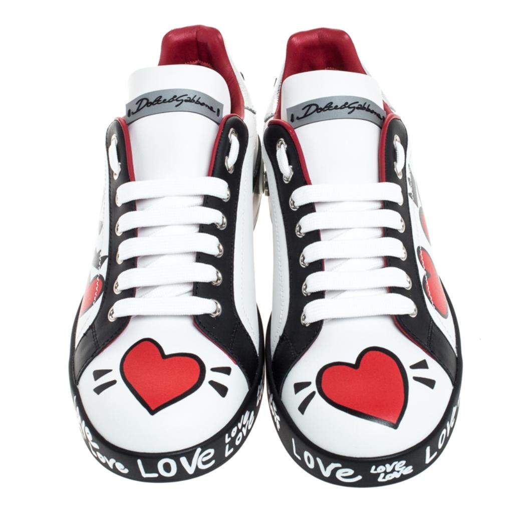 dolce gabbana heart shoes
