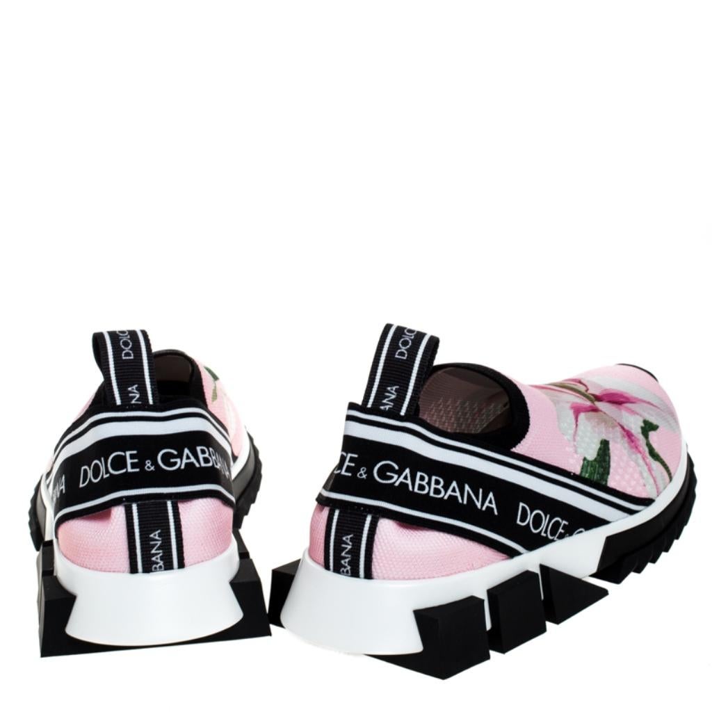 dolce and gabbana sorrento sneakers pink