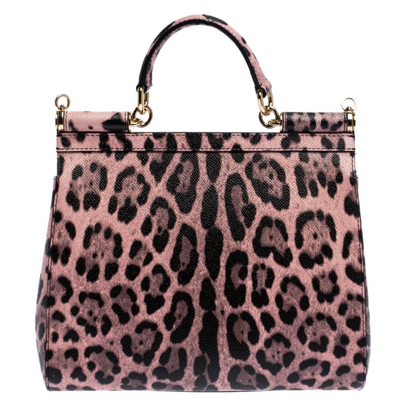 dolce and gabbana leopard bag