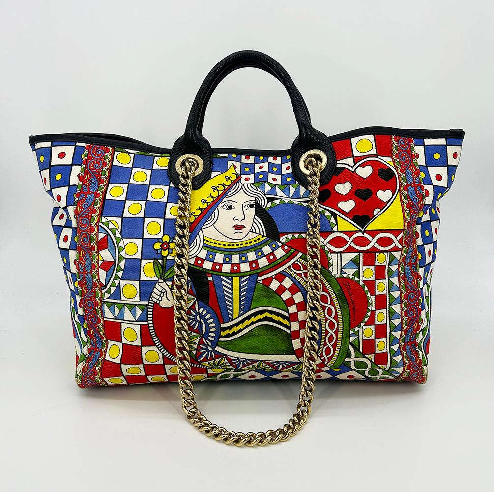 Tote Capri Regina di Cuori Dolce Gabbana in edizione limitata
