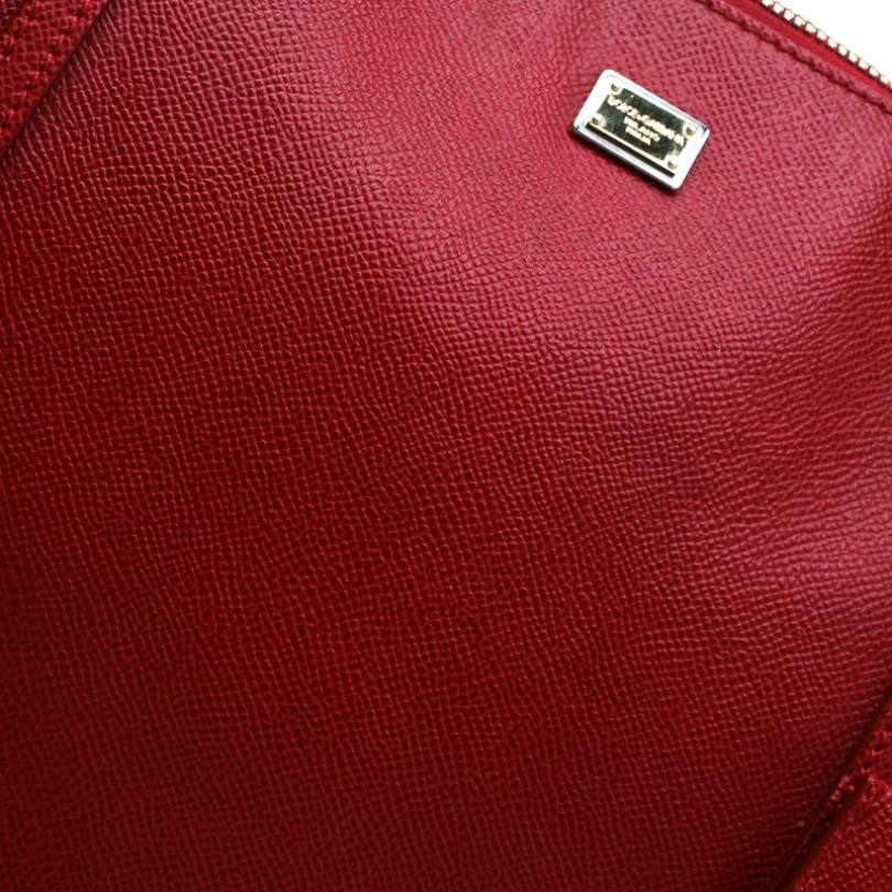 Dolce and Gabbana Red Leather Miss Escape Tote 3