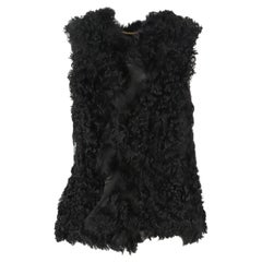 Dolce And Gabbana Reversible Shearling Gilet Small