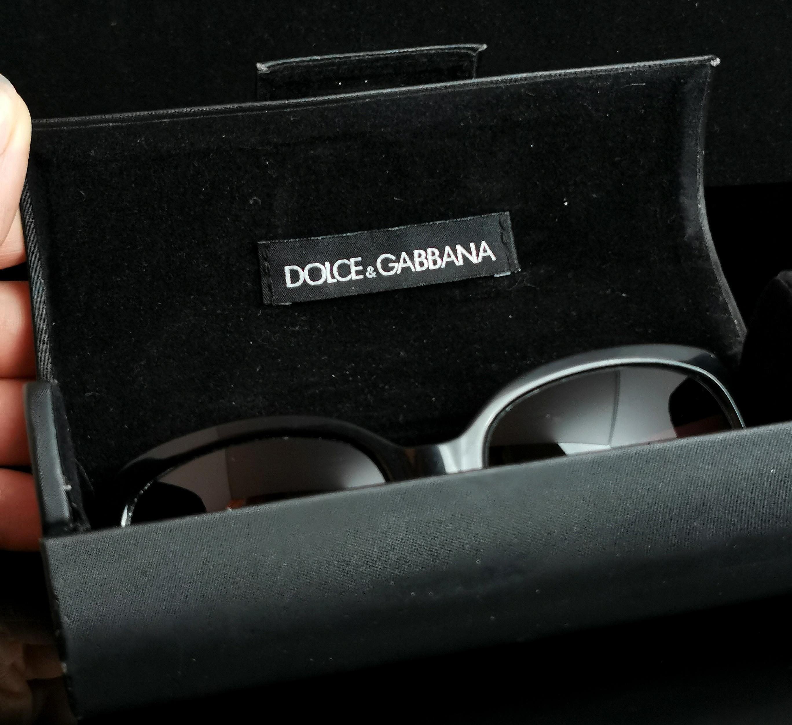 Dolce and Gabbana sunglasses, Gradient lense  For Sale 6