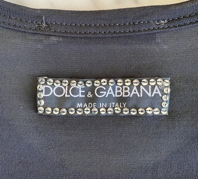 Dolce & Gabbana D&G Virgin Mary Sheer Top