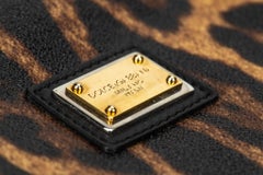 Dolce Cheetah Print Carry On Luggage