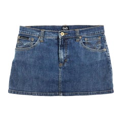 Dolce e Gabbana 2000s Denim mini Skirt