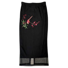 Vintage Dolce e Gabbana - D&G "Embroided Nature" Double Skirt S/S 1999