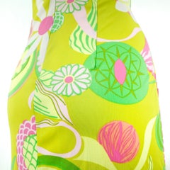 Dolce e Gabbana green Y2K Floral Dress