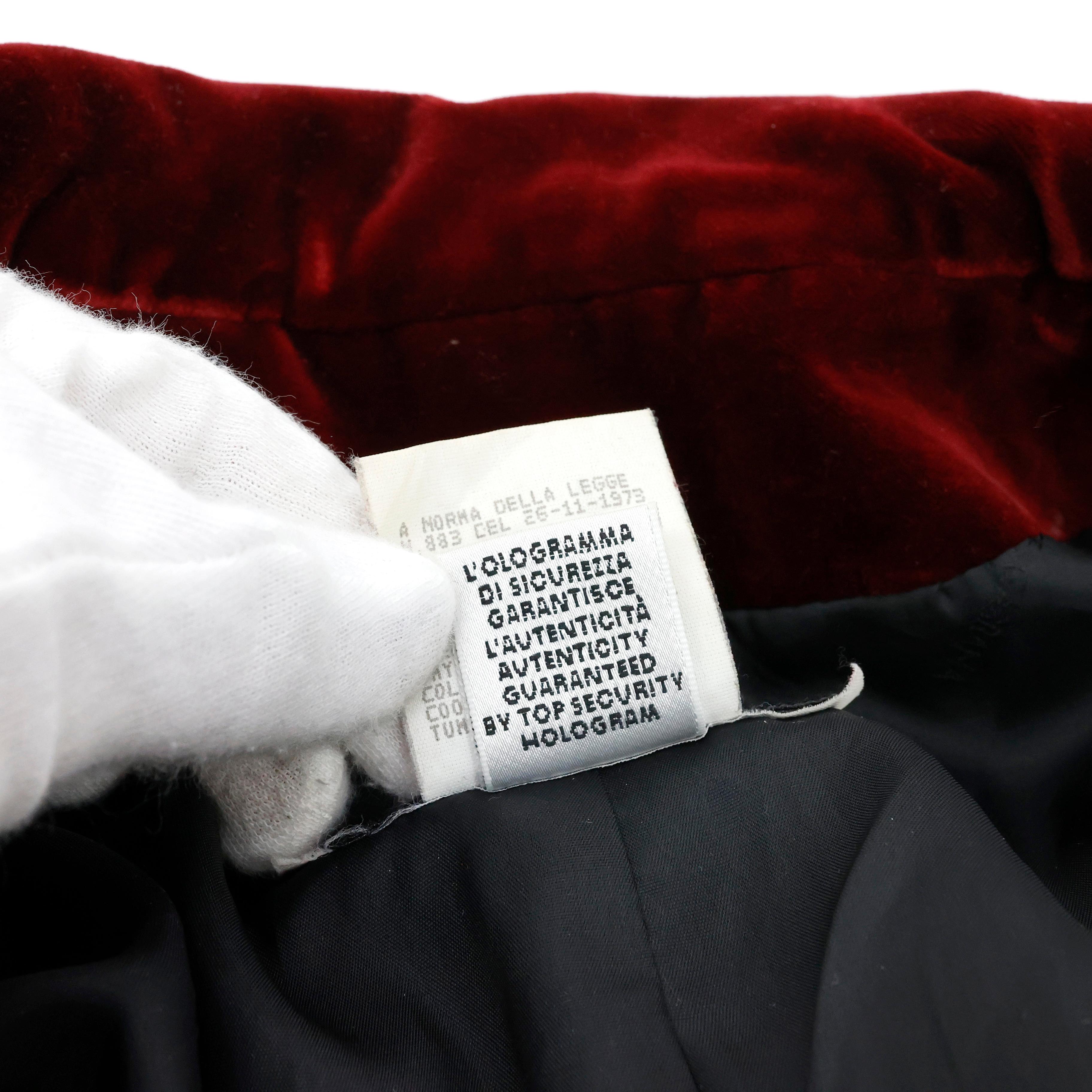 Dolce & Gabbana Velvet Jacket / Blazer For Sale 2