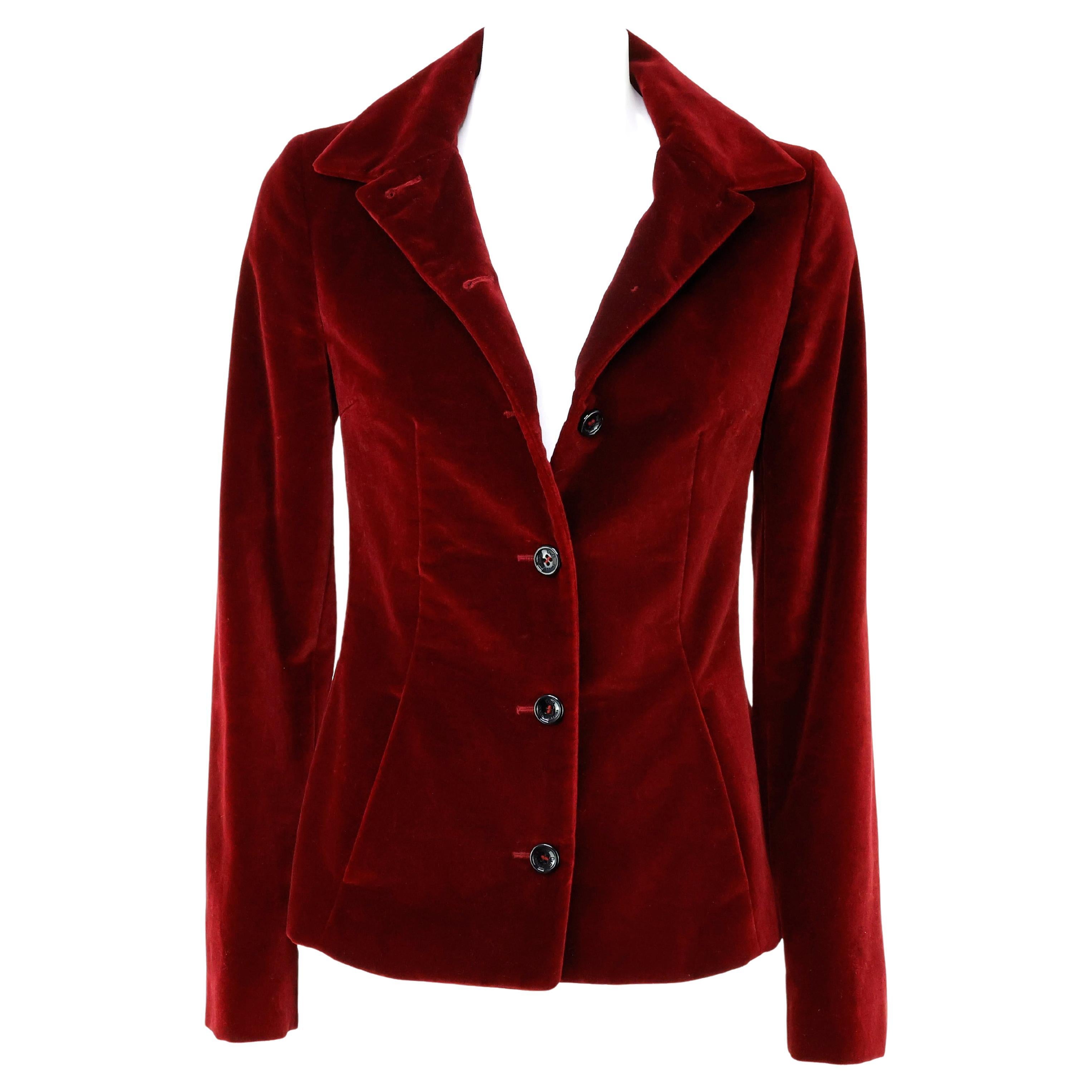 Dolce e Gabbana velvet Jacket / Blazer For Sale