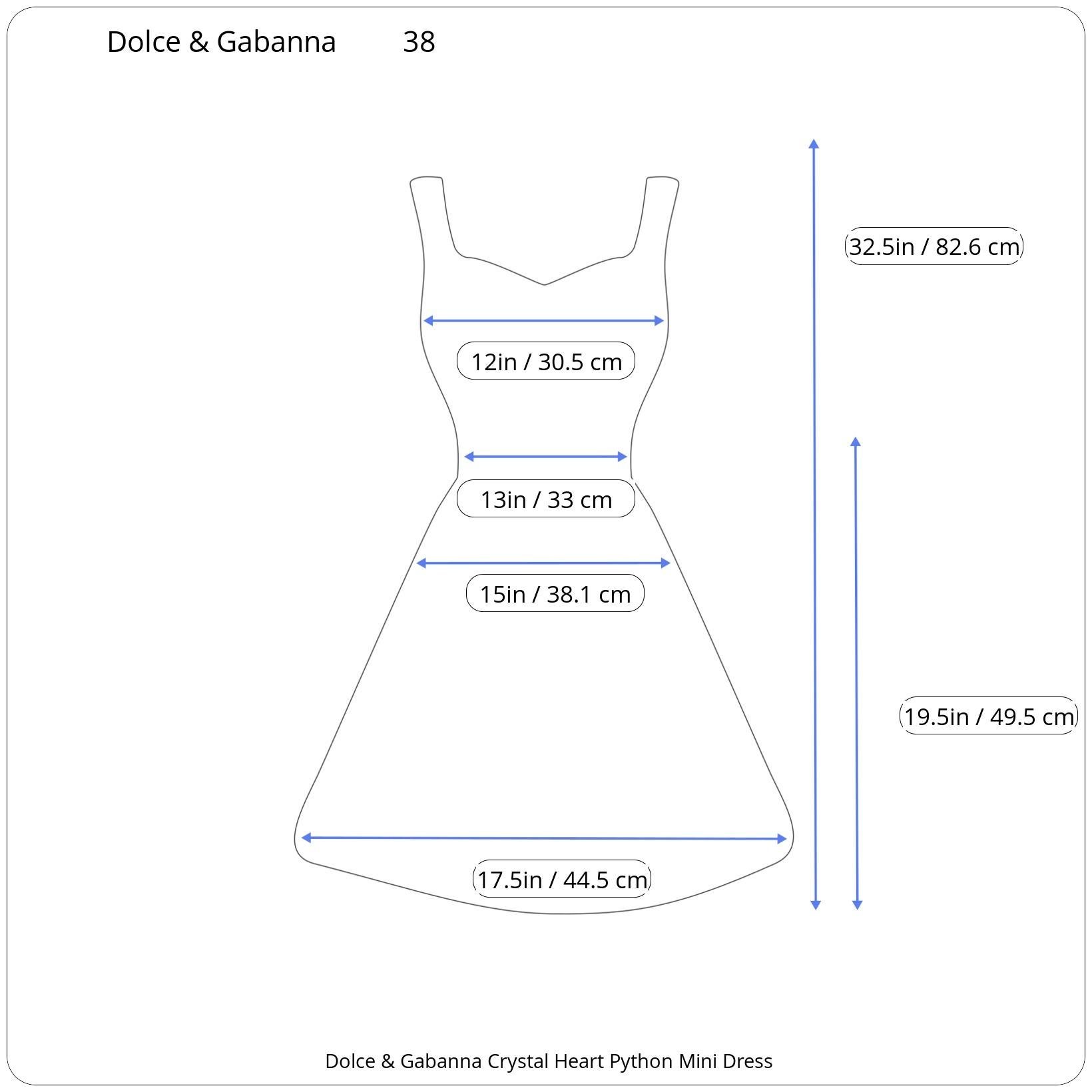 Dolce & Gabanna Crystal Heart Python Mini Dress Sz: 38 For Sale 5