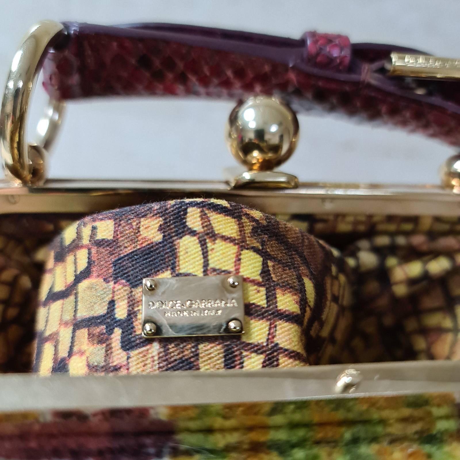 Women's Dolce & Gabanna Queen Regina Beaded Purse Bag