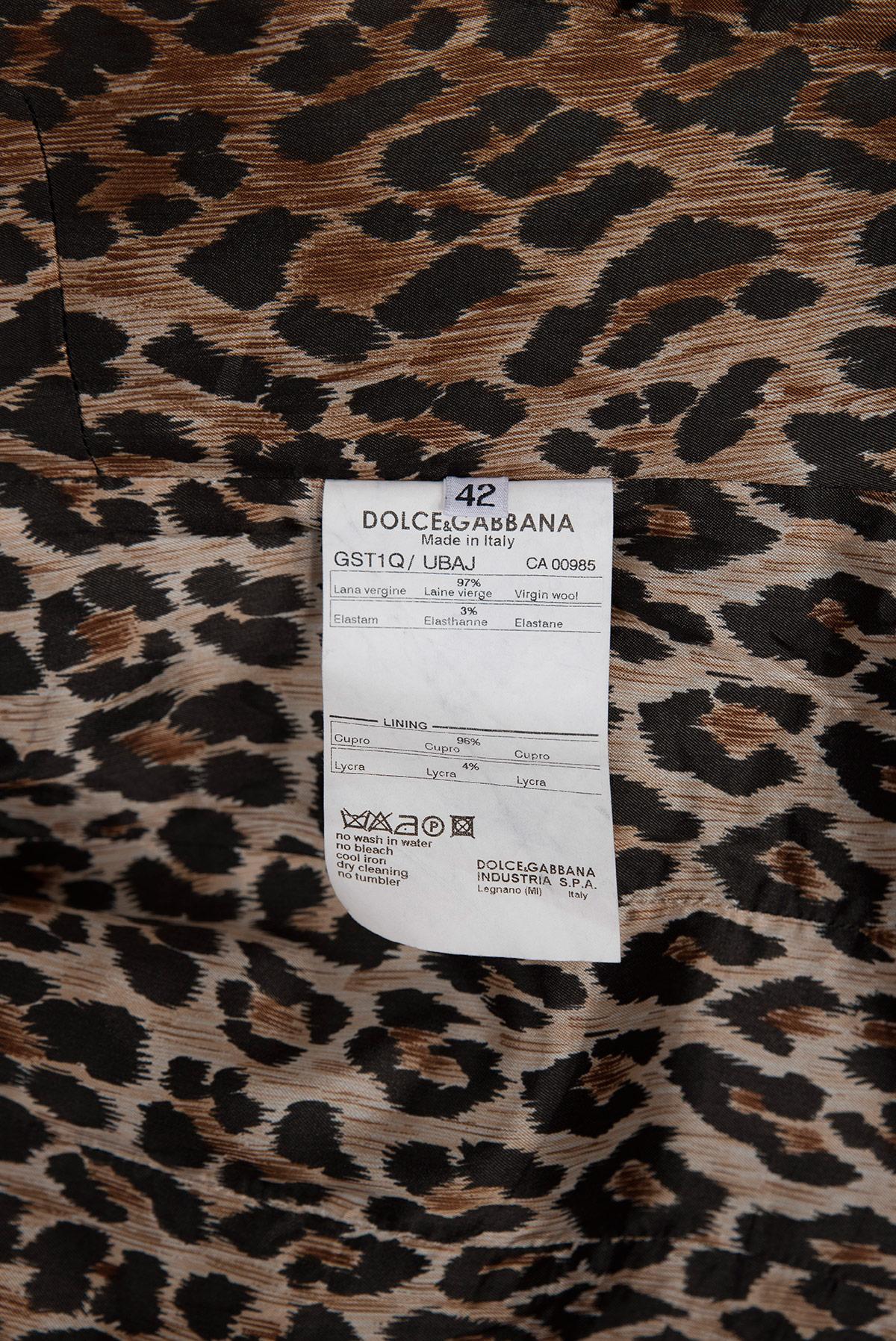 DOLCE & GABBANA 00'S Iconic Suit with Bustier Effect Jacket For Sale 1
