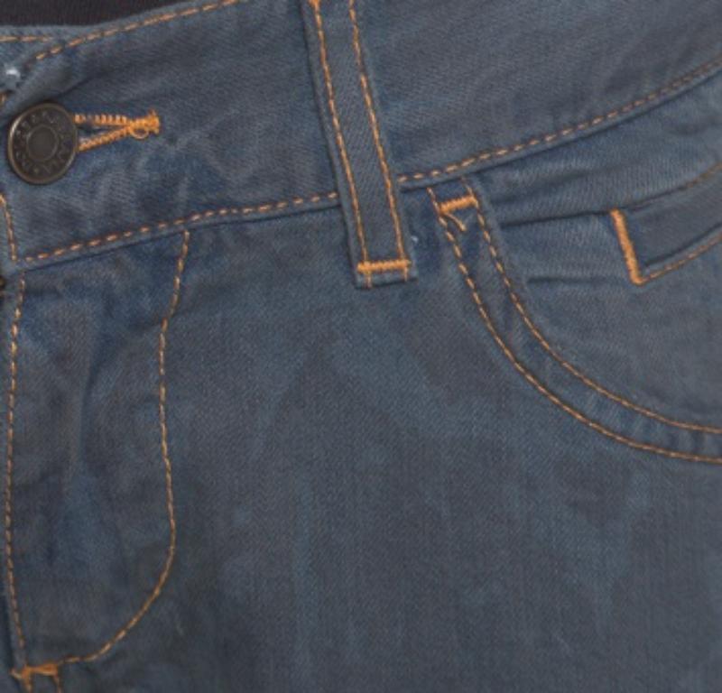 Dolce & Gabbana 14 Jeans en jean vieilli vert gris délavé effet délavé M Bon état - En vente à Dubai, Al Qouz 2