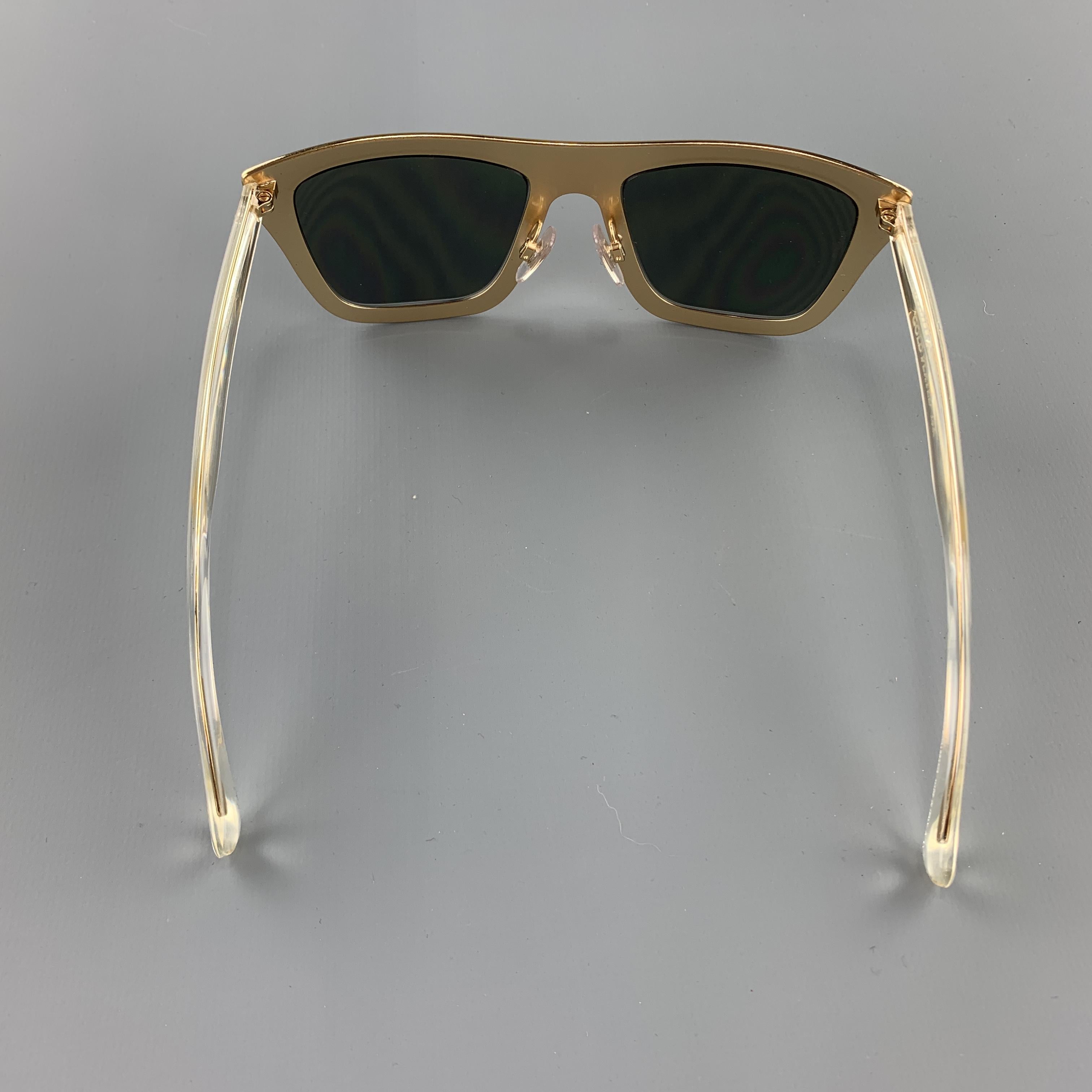 dolce and gabbana gold sunglasses