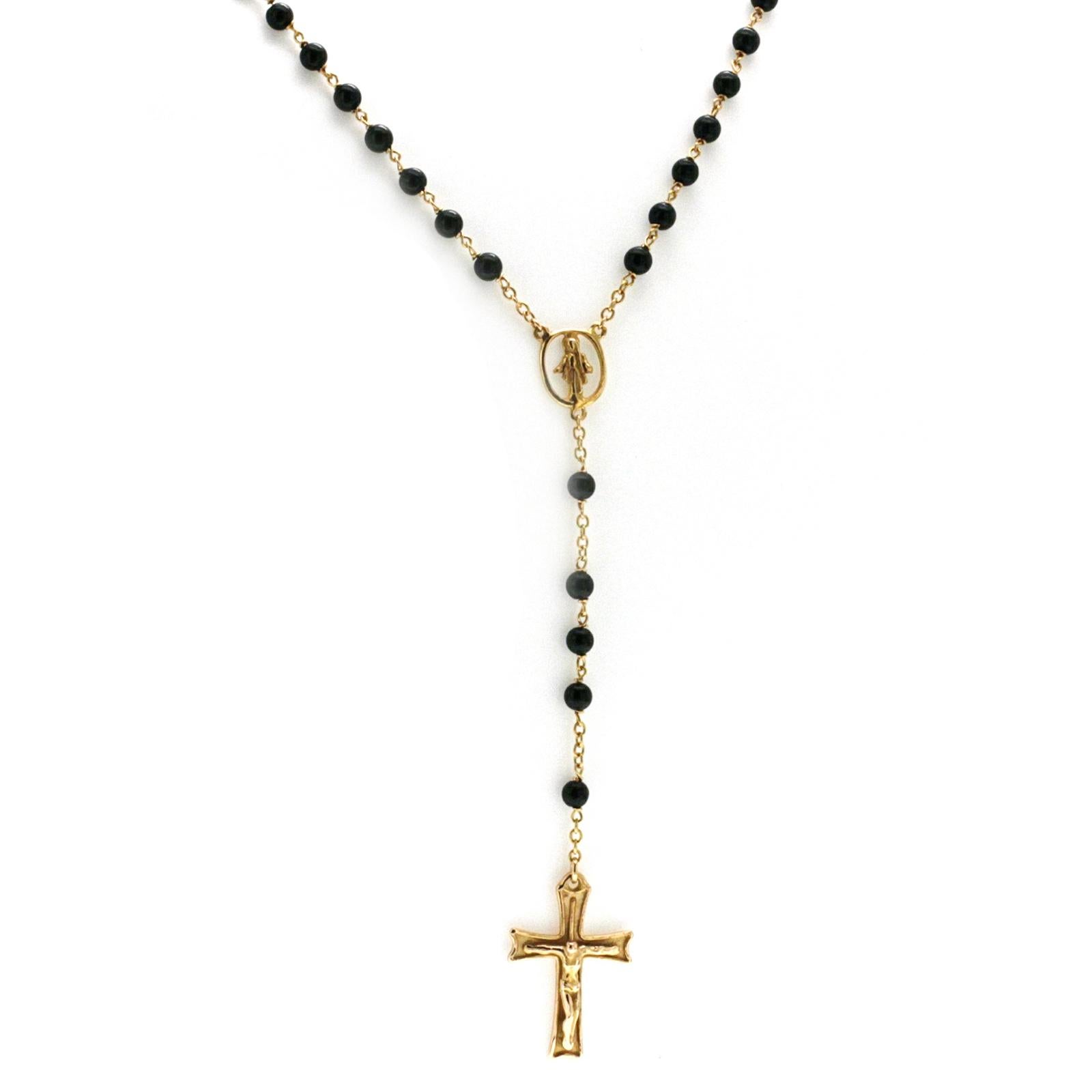 d&g rosary necklace