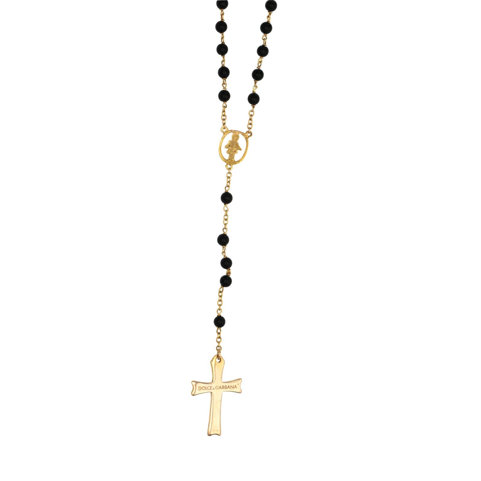 dolce and gabbana rosary beads
