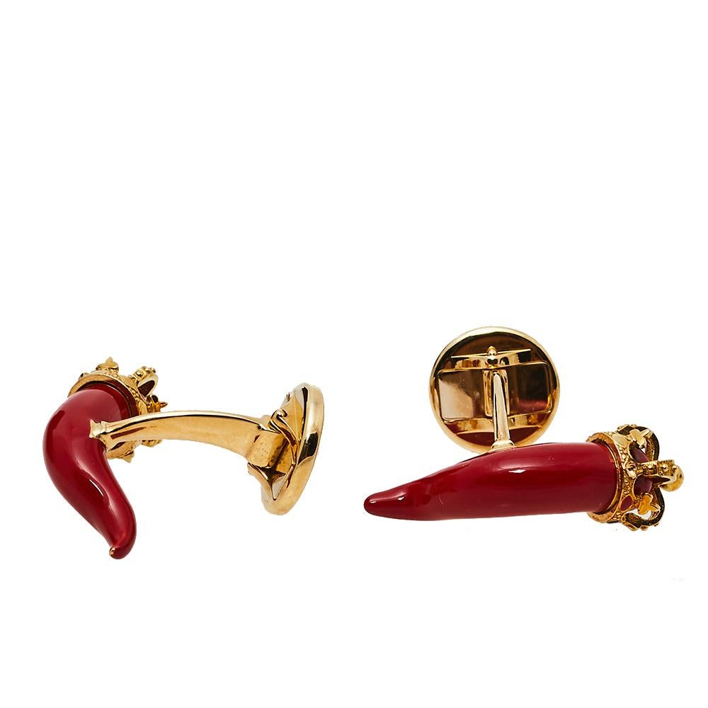 dolce and gabbana cufflinks