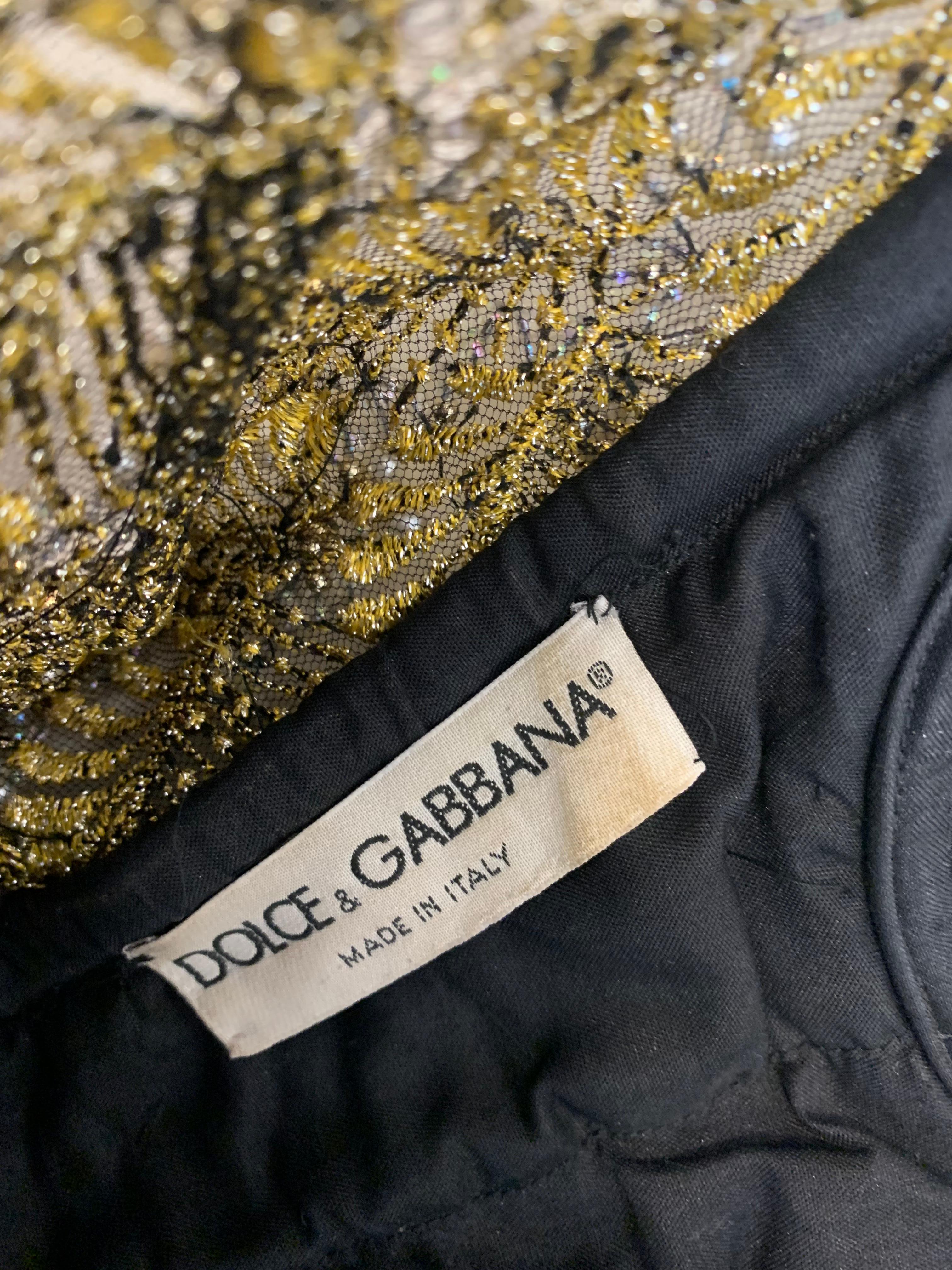 Women's Dolce Gabbana 1990’s beaded corset 
