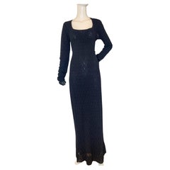 Dolce & Gabbana 1990 maxi abito lungo all'uncinetto