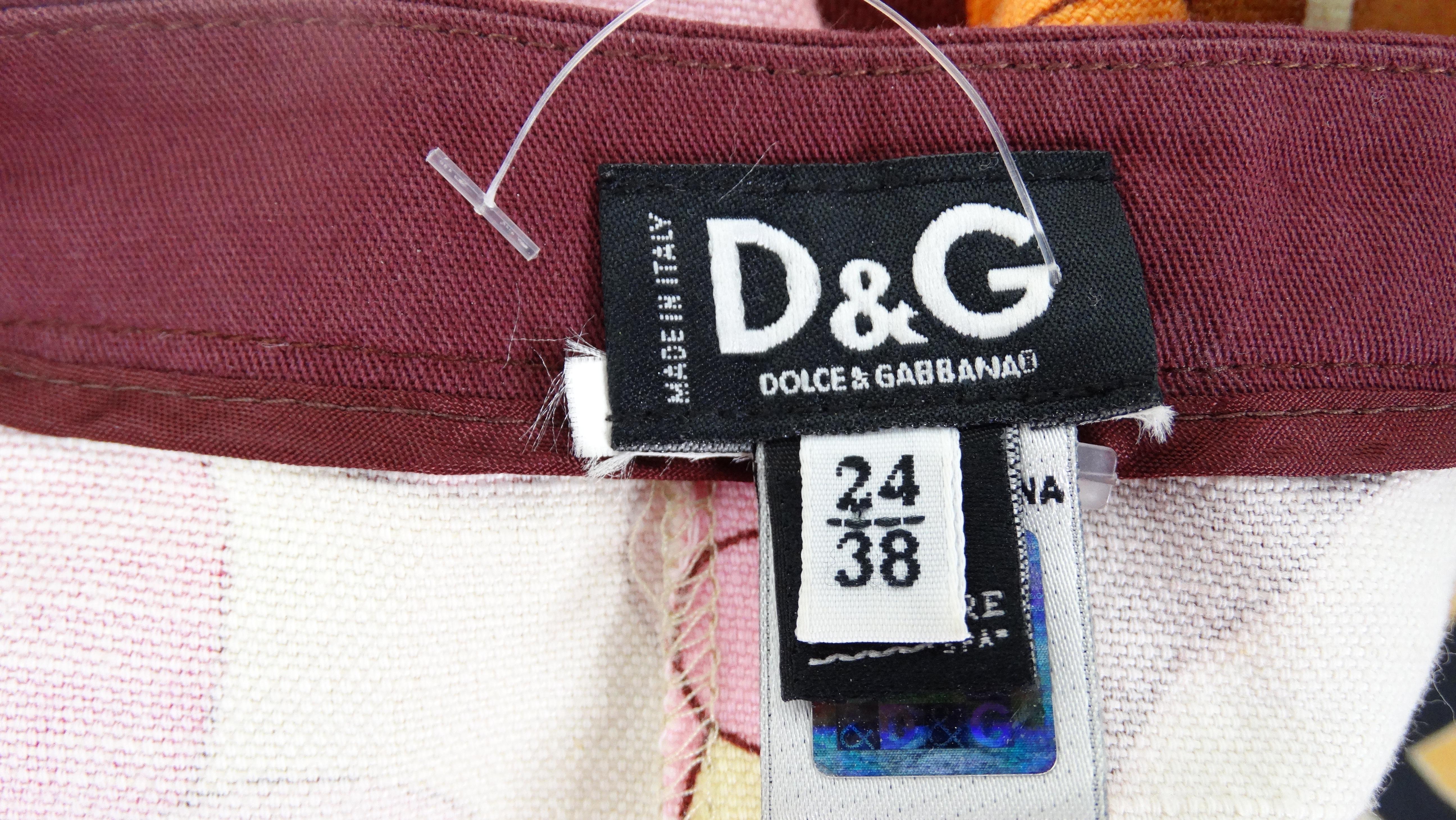 Minifalda Dolce & Gabbana años 90 Rosa