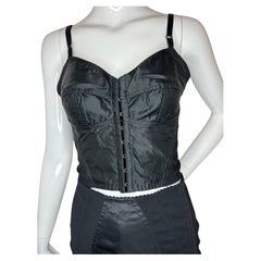 Retro Dolce Gabbana 1992 bustier top 