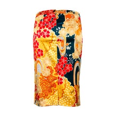 Dolce & Gabbana 1998 Floral Pencil Skirt size 26