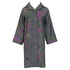 Dolce & Gabbana 1998 Handpainted Wool Coat